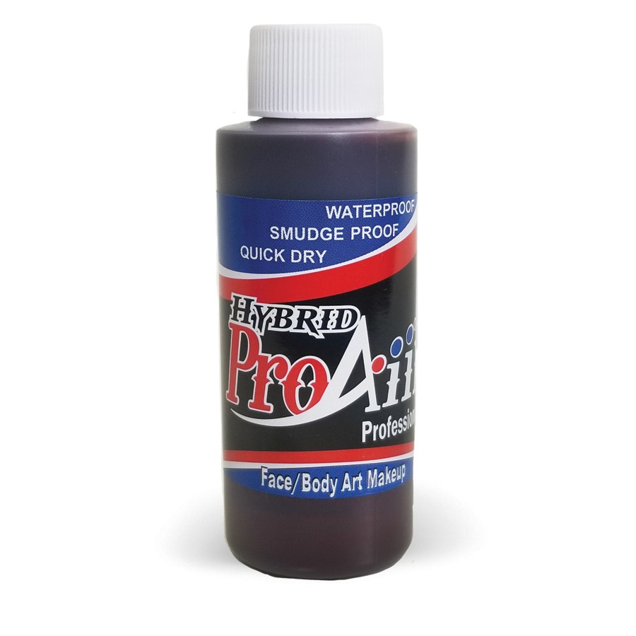 ProAiir Hybrid Henna 60ml fles met roodbruine airbrush schmink, op alcoholbasis en watervast, geschikt voor warme SFX-tinten, verkrijgbaar bij SchminkenGrime.nl