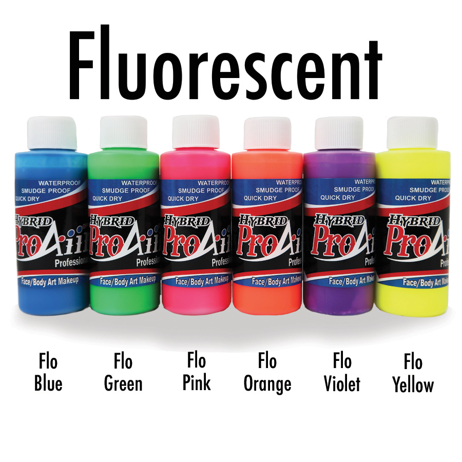 ProAiir Hybrid Flo Colors Pack, 6x30ml