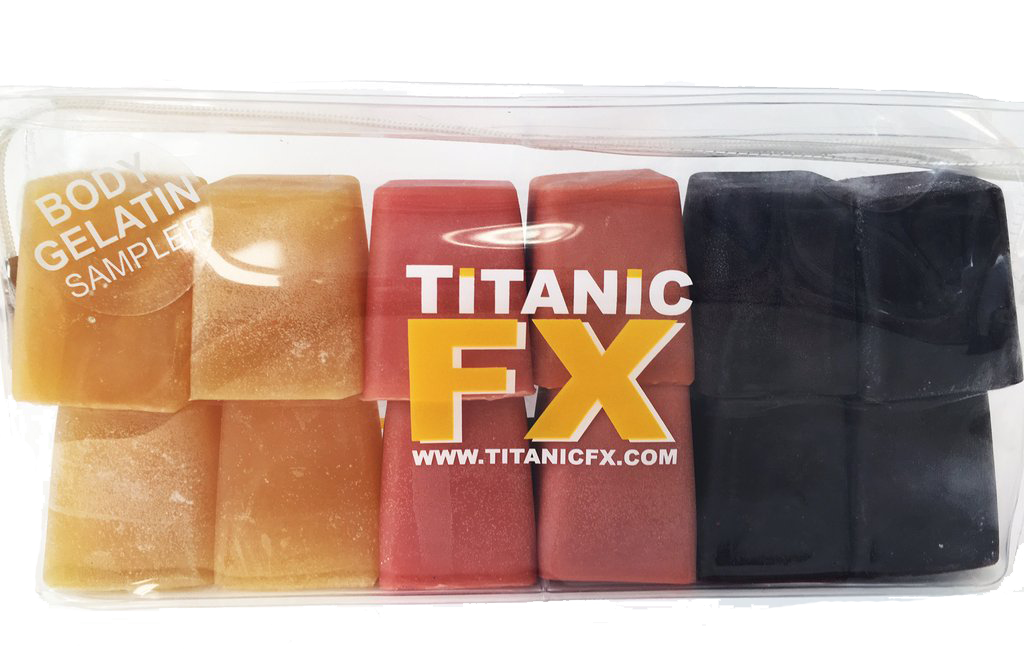 Titanic FX Gelatine Body Colors 1kg  | Prothese Gelatine