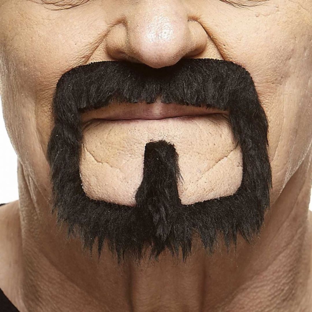 Mustache and Beard Vince Black (snor/baard)