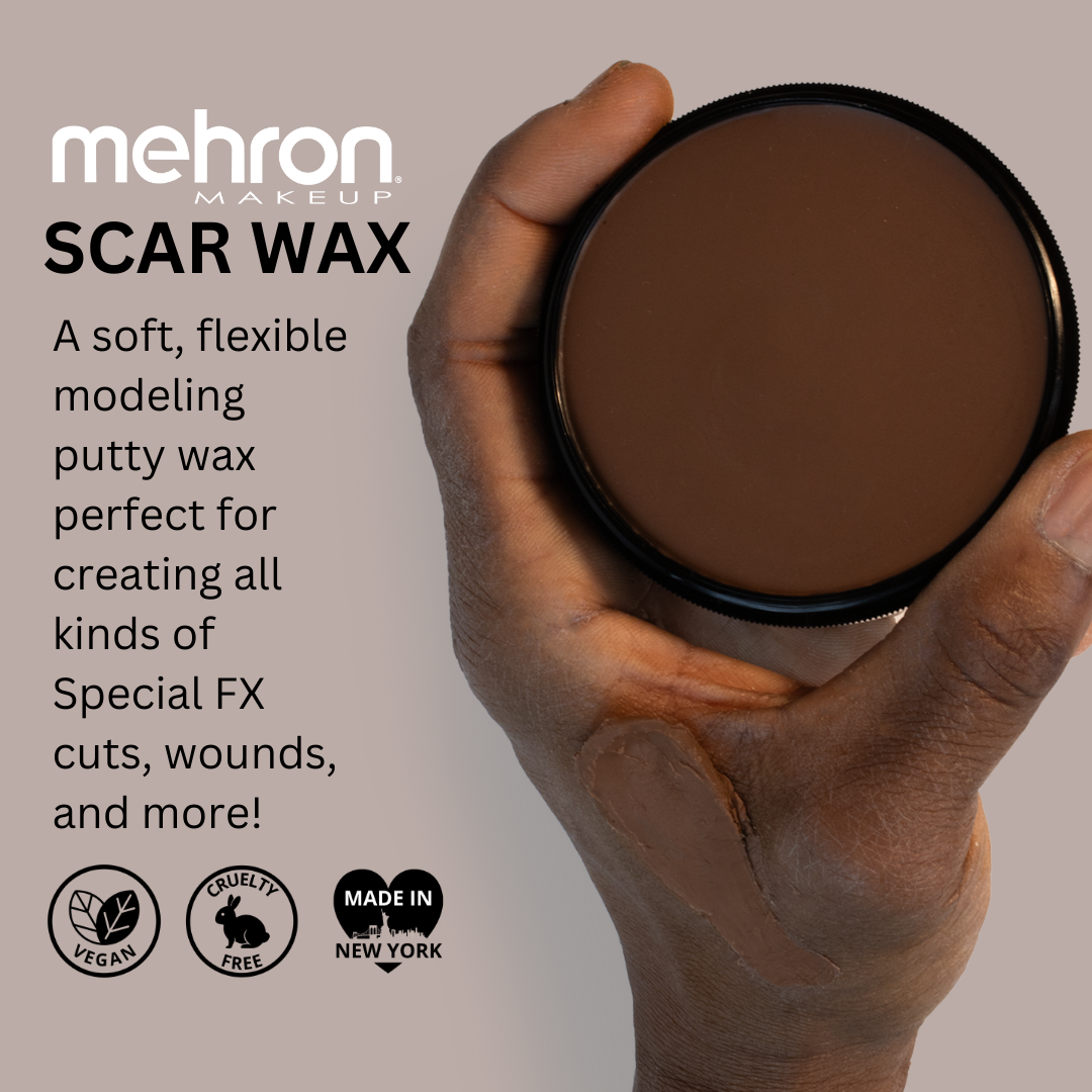 Mehron Scar Wax, Dark (40gr)