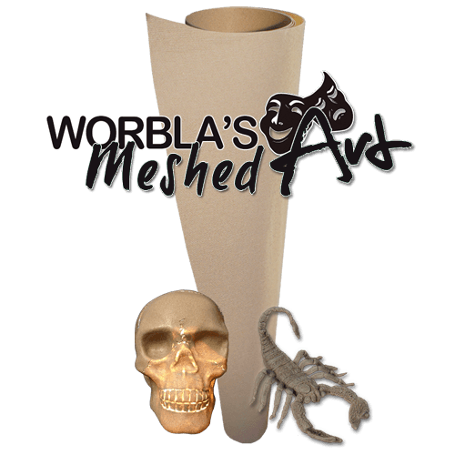 Worbla's Meshed Art | Thermoplastic | 37,5x50cm