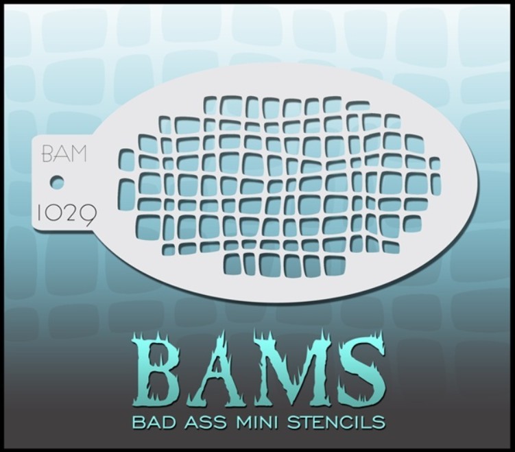 Bad Ass Mini Stencil 1029