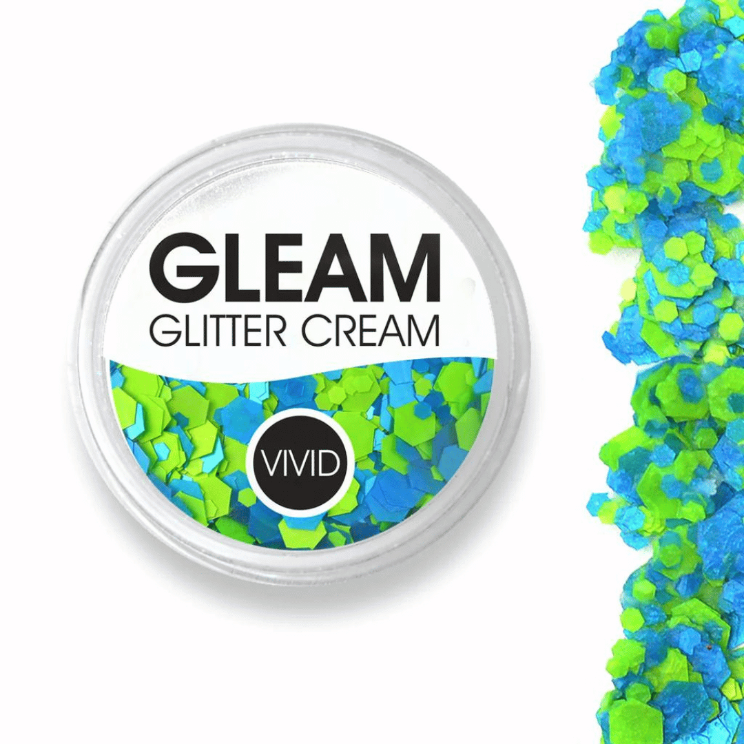 Vivid Gleam Glitter Cream - Nu-Ocean (30gr)