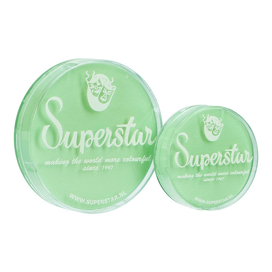 Superstar Schmink Pistacchio 509 – SchminkenGrime.nl Superstar Schmink Pistacchio 509, pastelgroen, verkrijgbaar bij SchminkenGrime.nl