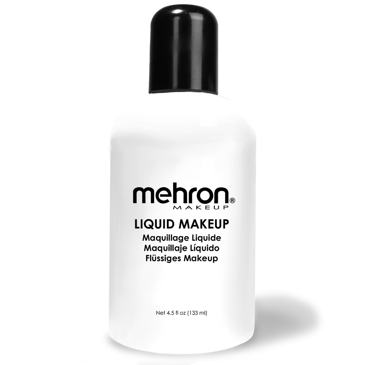 Mehron Liquid Makeup in de kleur White (135ml), vloeibare schmink voor gezicht en lichaam, verkrijgbaar bij SchminkenGrime.nl
