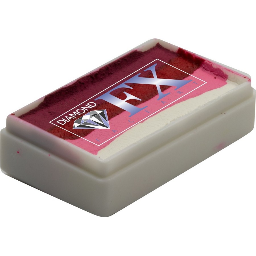Splitcake schmink Orchid van Diamond FX met bloemrijke kleurencombinatie, verkrijgbaar bij SchminkenGrime.nl