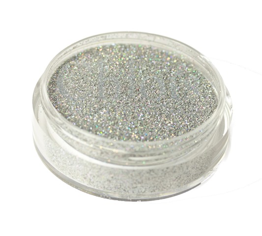 Chlois Glitter Laser Silver 10ml, laser zilveren glitter voor schitterende en verfijnde schminkontwerpen, verkrijgbaar bij SchminkenGrime.nl.