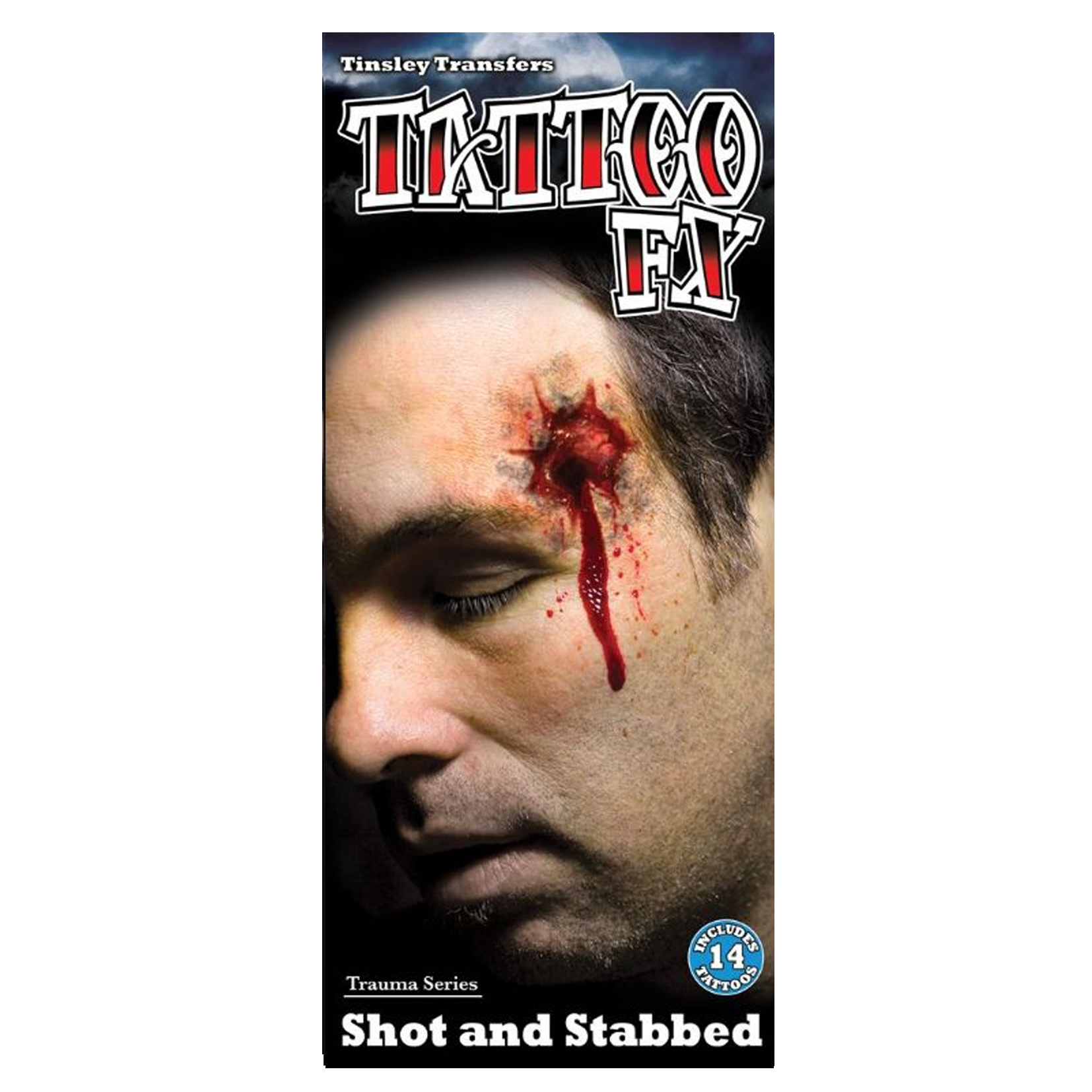 Tinsley Tattoo FX, Shot & Stabbed