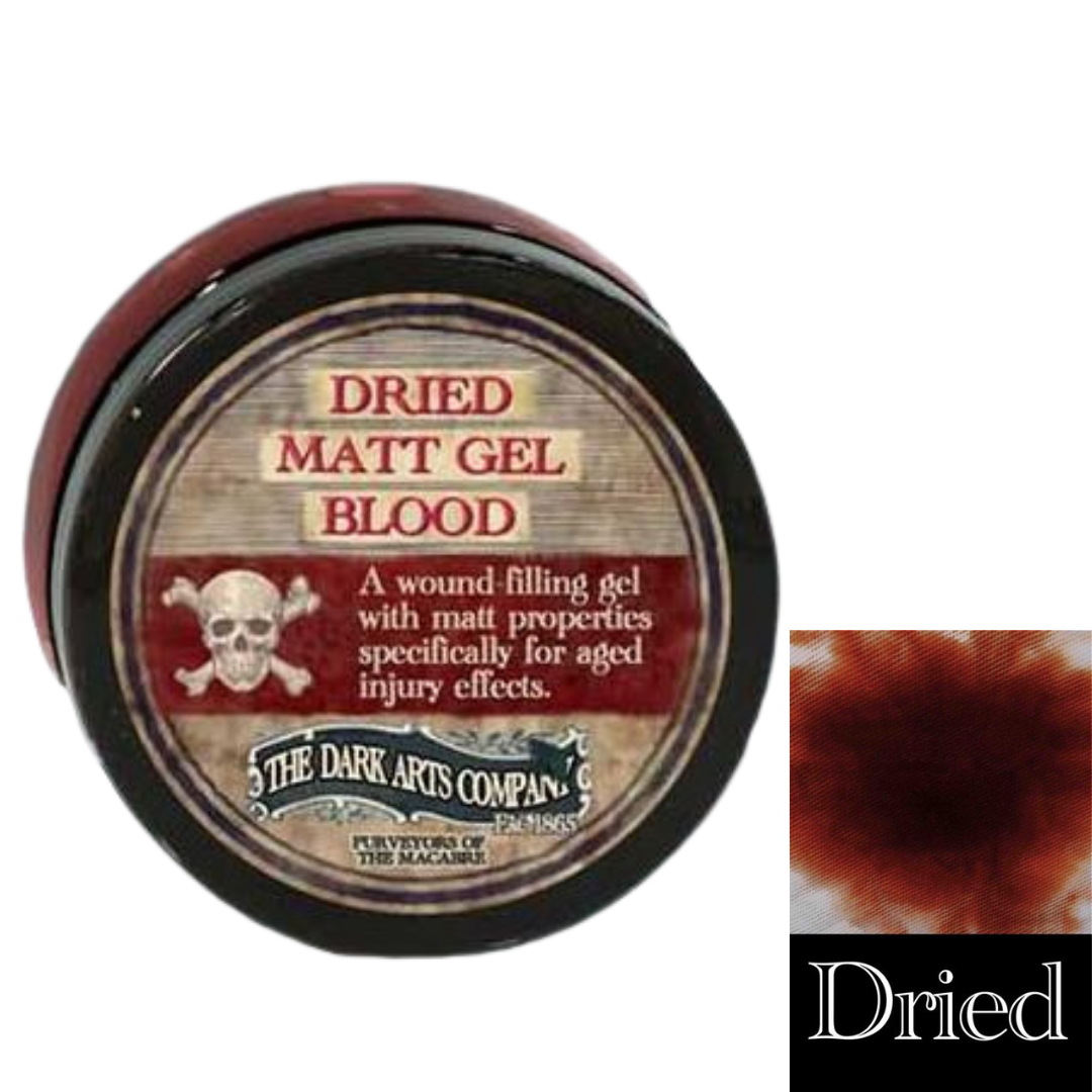 The Dark Arts Company Dried Matt Gel Blood, 50ml