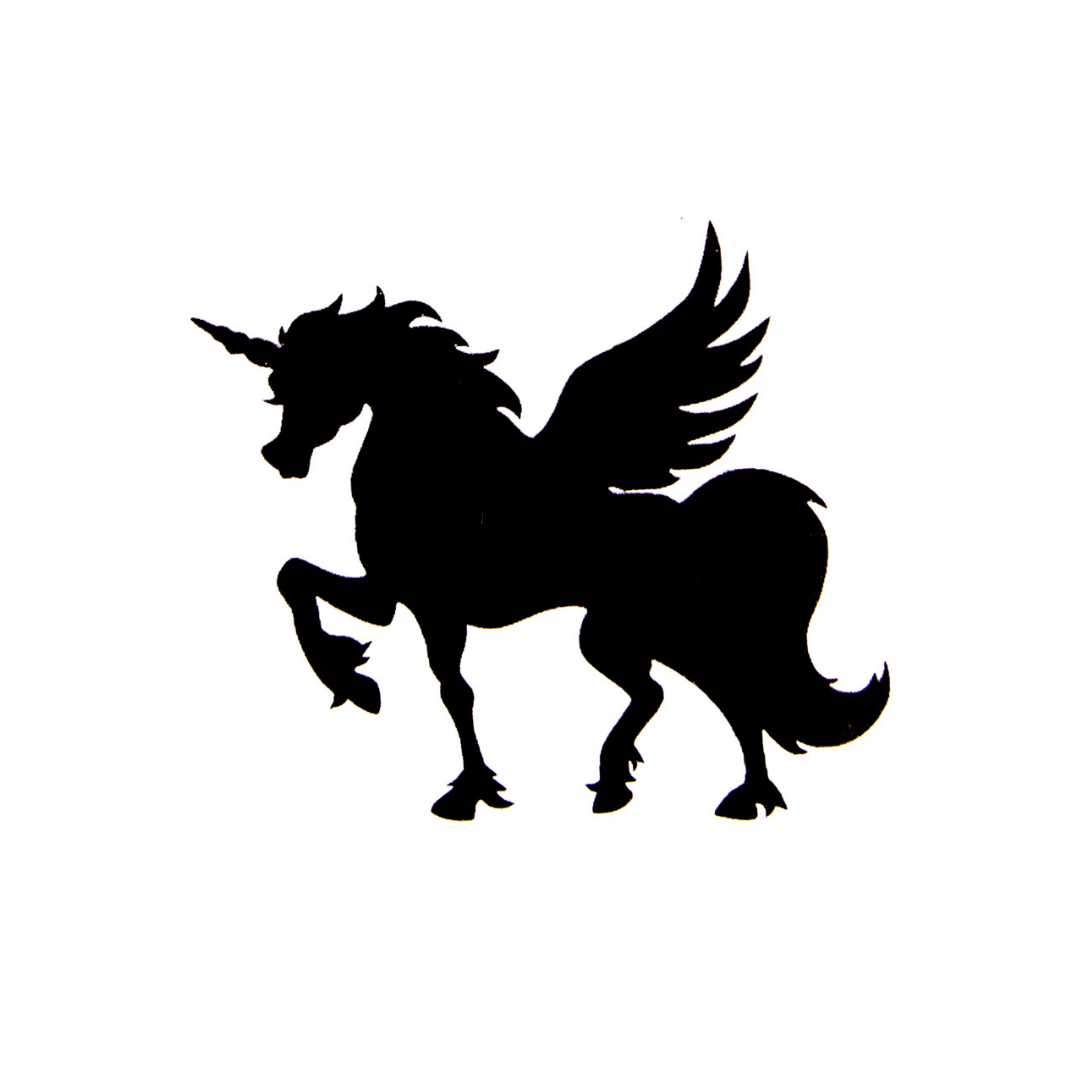 Quick Tattoo Sjabloon -Pegasus