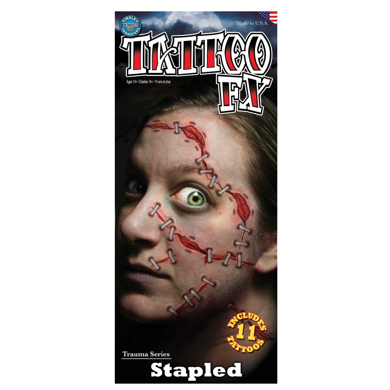 Tinsley Tattoo FX, Stapled