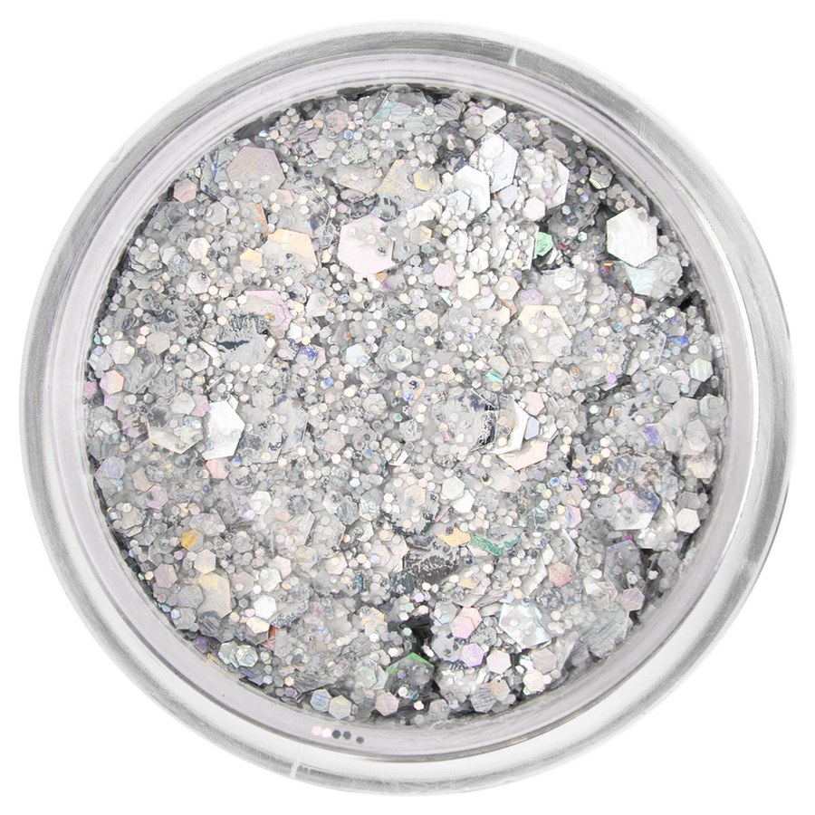 PXP Chunky Glitter Cream Lucky Silver, 10ml