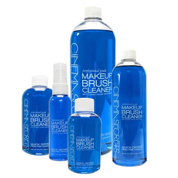 Cinema Secrets Make-up Brush Cleaner – professioneel en snel, verkrijgbaar bij SchminkenGrime.nl Cinema Secrets professionele make-up brush cleaner, krachtige en snelle reiniger voor penselen, ideaal voor grime, SFX en visagie, verkrijgbaar bij SchminkenGrime.nl