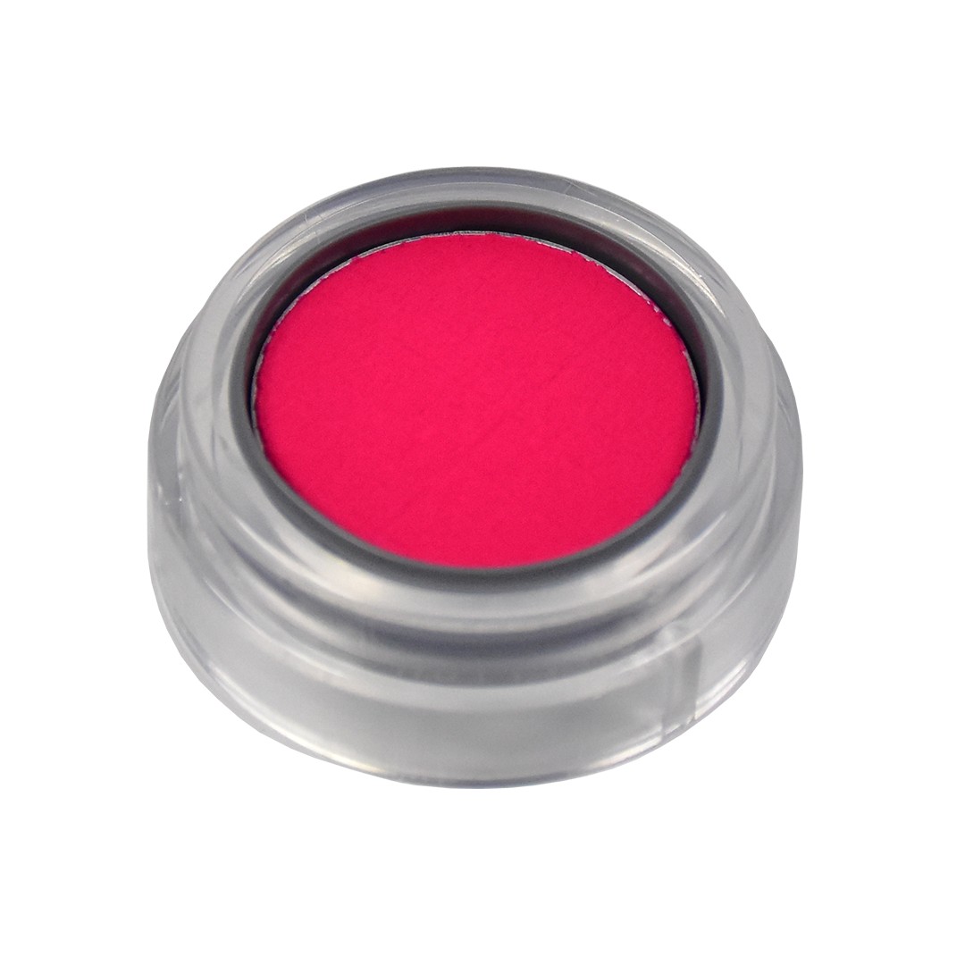 Grimas Schmink Fluor Magenta 560 – UV-reactieve schmink op waterbasis (2,5 ml) met een levendige magenta kleur die oplicht onder blacklight. Geschikt voor face- en bodypainting.