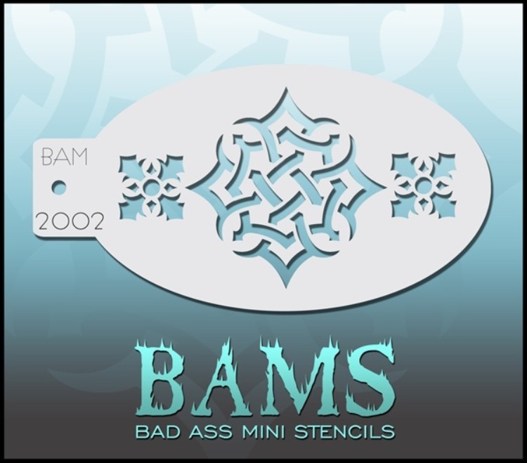 Bad Ass Mini Stencil 2002