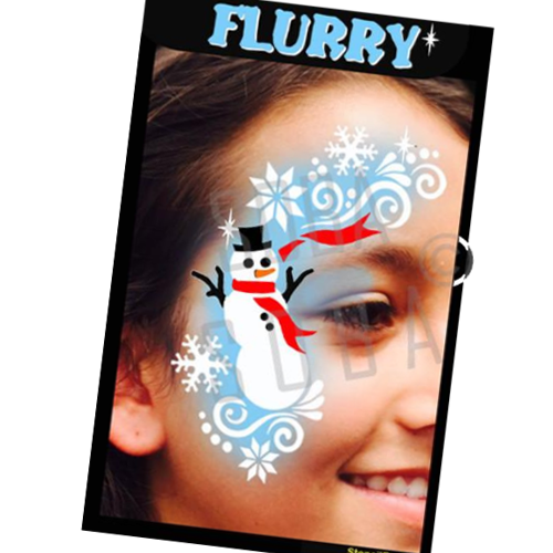 Proaiir Profile Stencil Flurry Snowman | Schminksjabloon