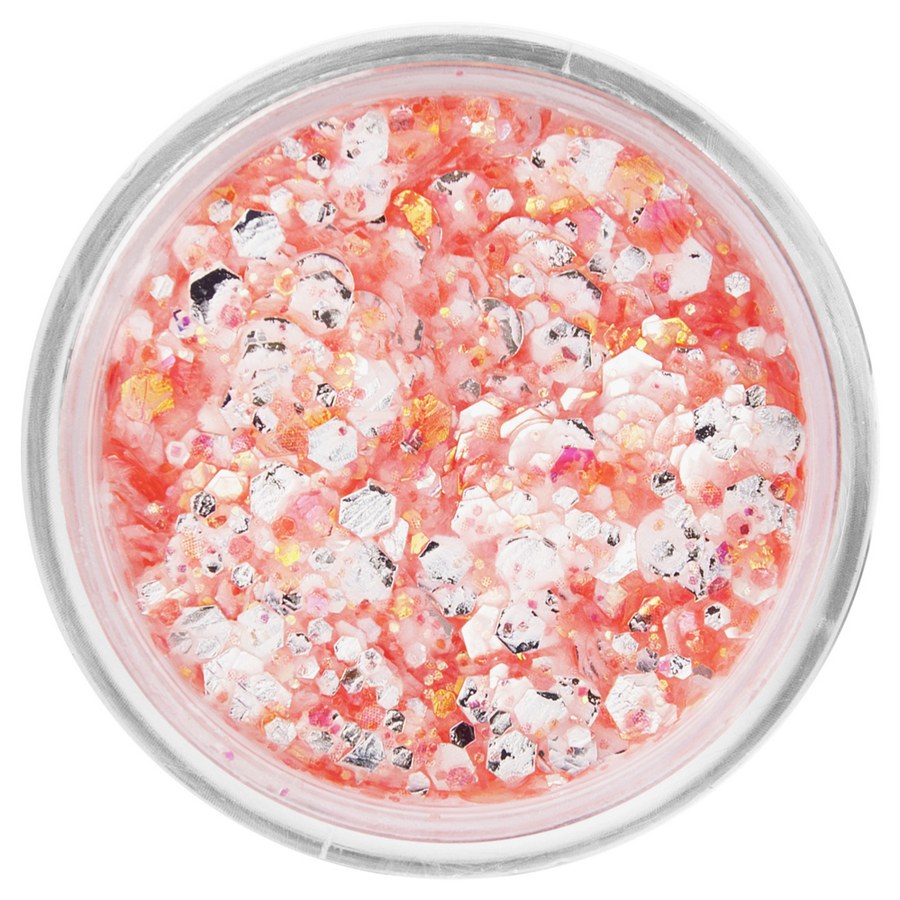 PXP Chunky Glitter Cream Neon Orange Candy 10ml