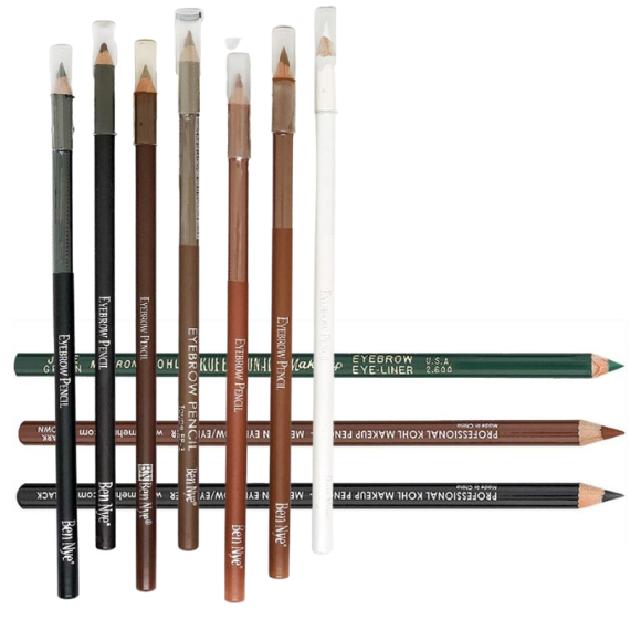 Make-up potloden voor schmink en detailwerk, verkrijgbaar bij SchminkenGrime.nl Make-up potloden in diverse kleuren, perfect voor lijnen, accenten en fijne details in schmink en grime, verkrijgbaar bij SchminkenGrime.nl