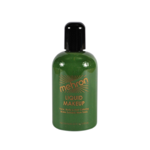 Mehron Liquid Makeup Green  (135ml)