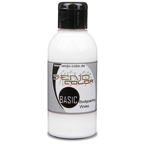 Senjo-Color White 75ml airbrushschmink | Airbrushschmink waterbasis