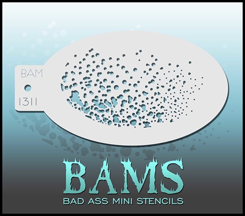 Bad Ass Mini Stencil 1311