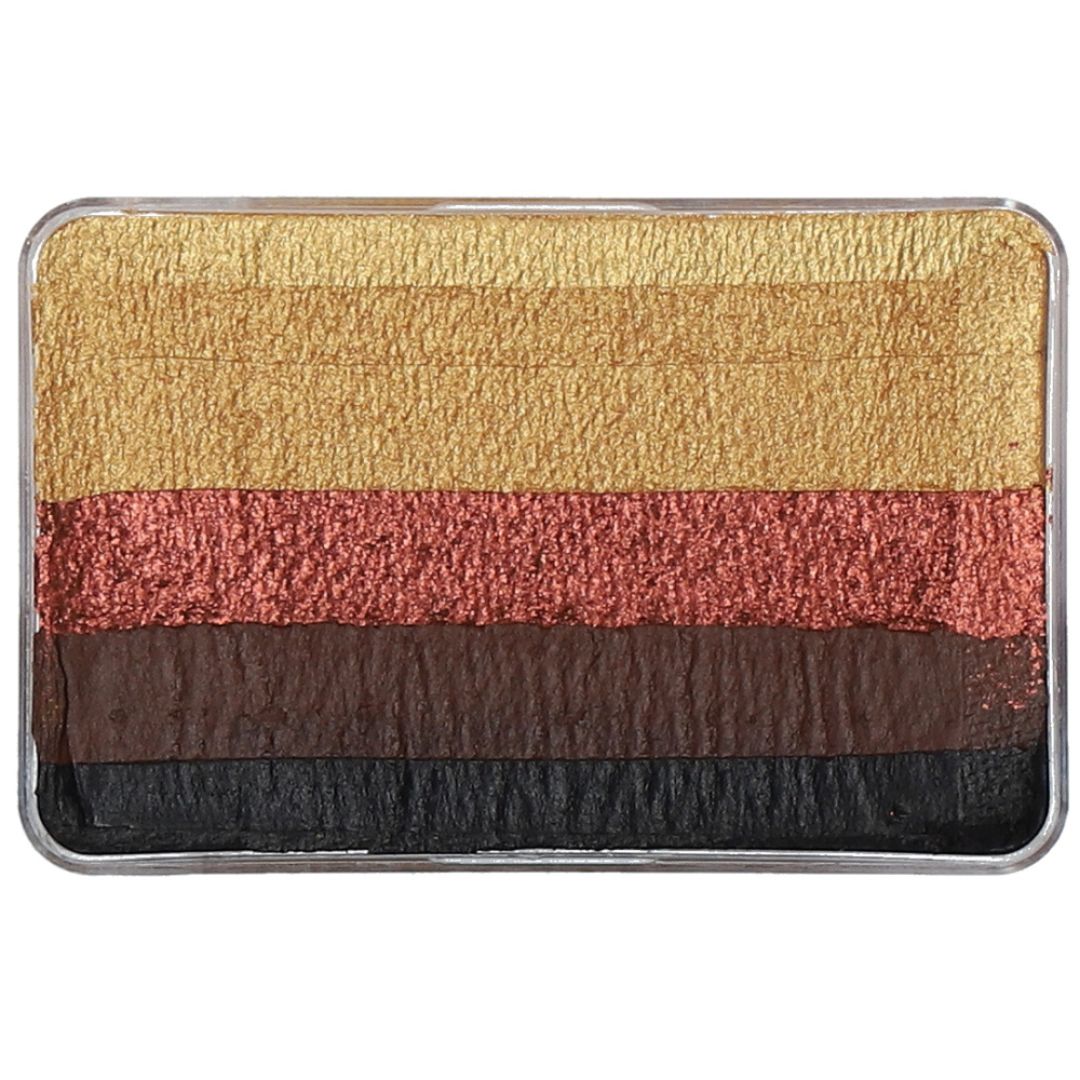 Superstar Little Dream Colours in de variant Little Safari, een schminkcake van 30 gram met warme natuurlijke tinten voor stoere jungle- of dierendesigns, verkrijgbaar bij SchminkenGrime.nl