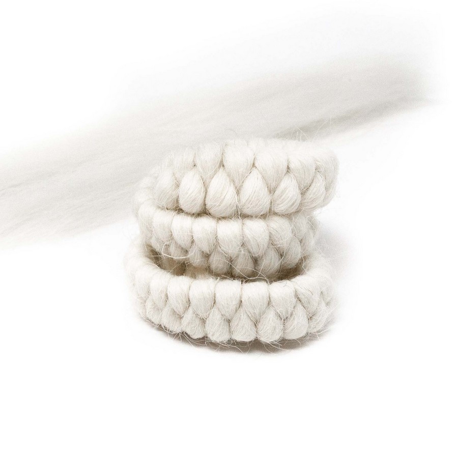 Mehron Wolcrepe White – wit nepbaardhaar 30cm voor baarden en snorren, verkrijgbaar bij SchminkenGrime.nl