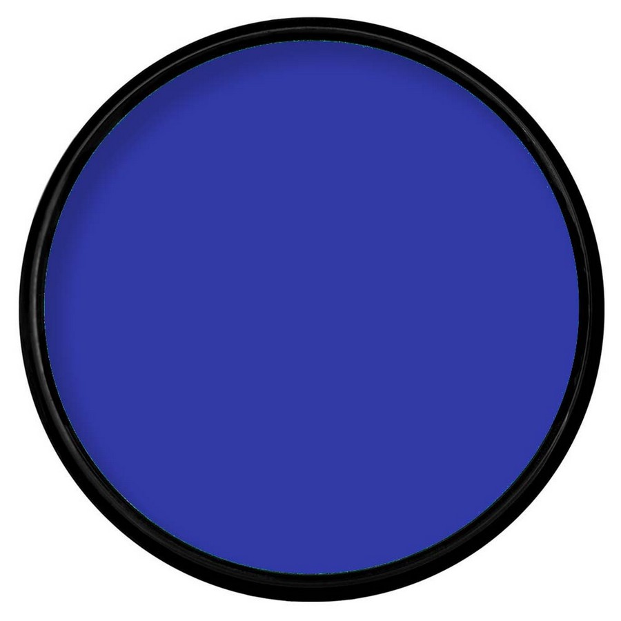 Close-up van Mehron Paradise Makeup Dark Blue 40 gram in zwarte verpakking – verkrijgbaar bij SchminkenGrime.nl