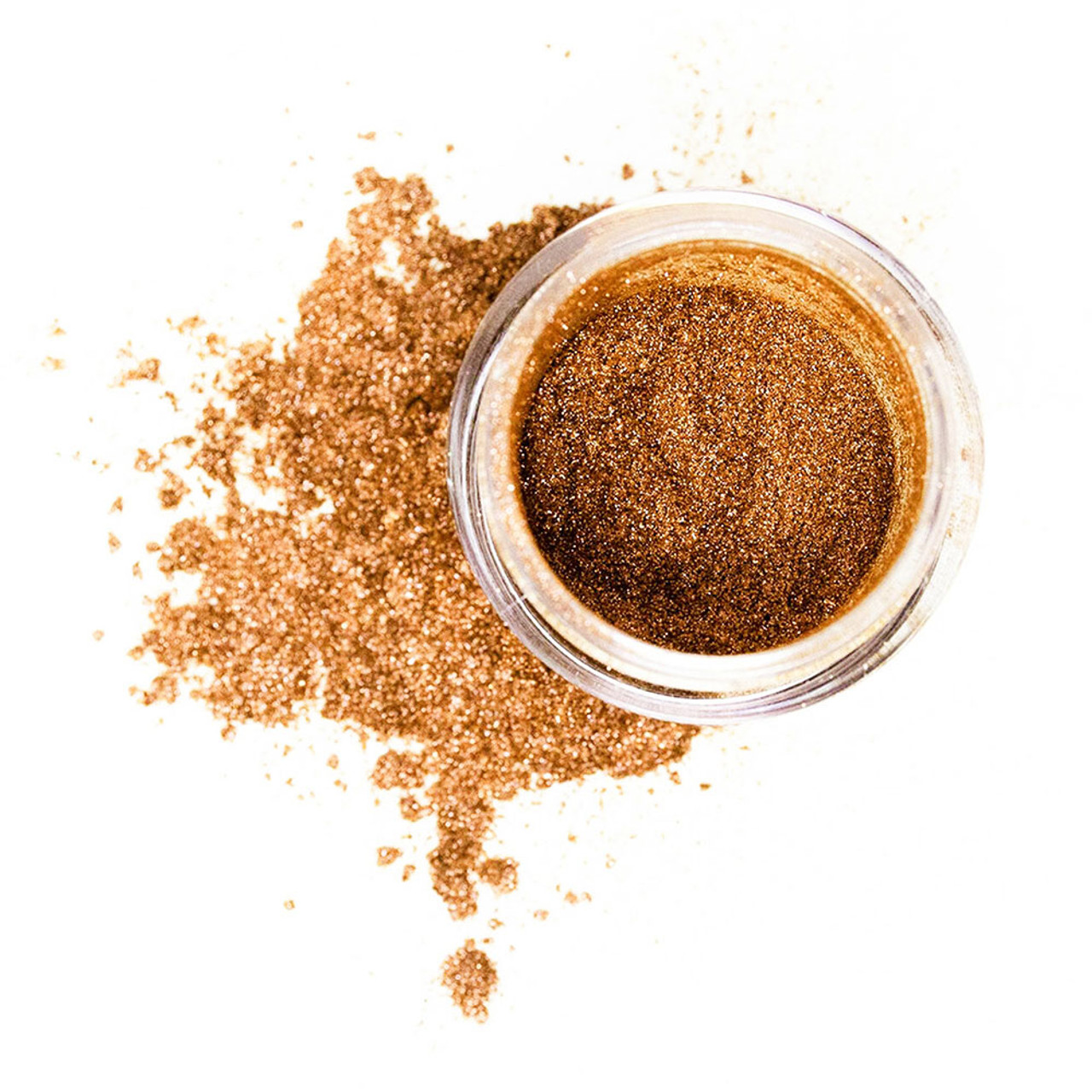 Mehron Precious Gem Powder Topaz – SchminkenGrime.nl Mehron Gem Powder Topaz – warme goudbruine glans geïnspireerd op edelsteen, verkrijgbaar bij SchminkenGrime.nl