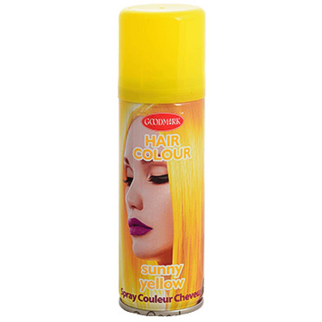 Coloured Hairspray  Sunny Yellow | Gekleurde Haarspray Geel
