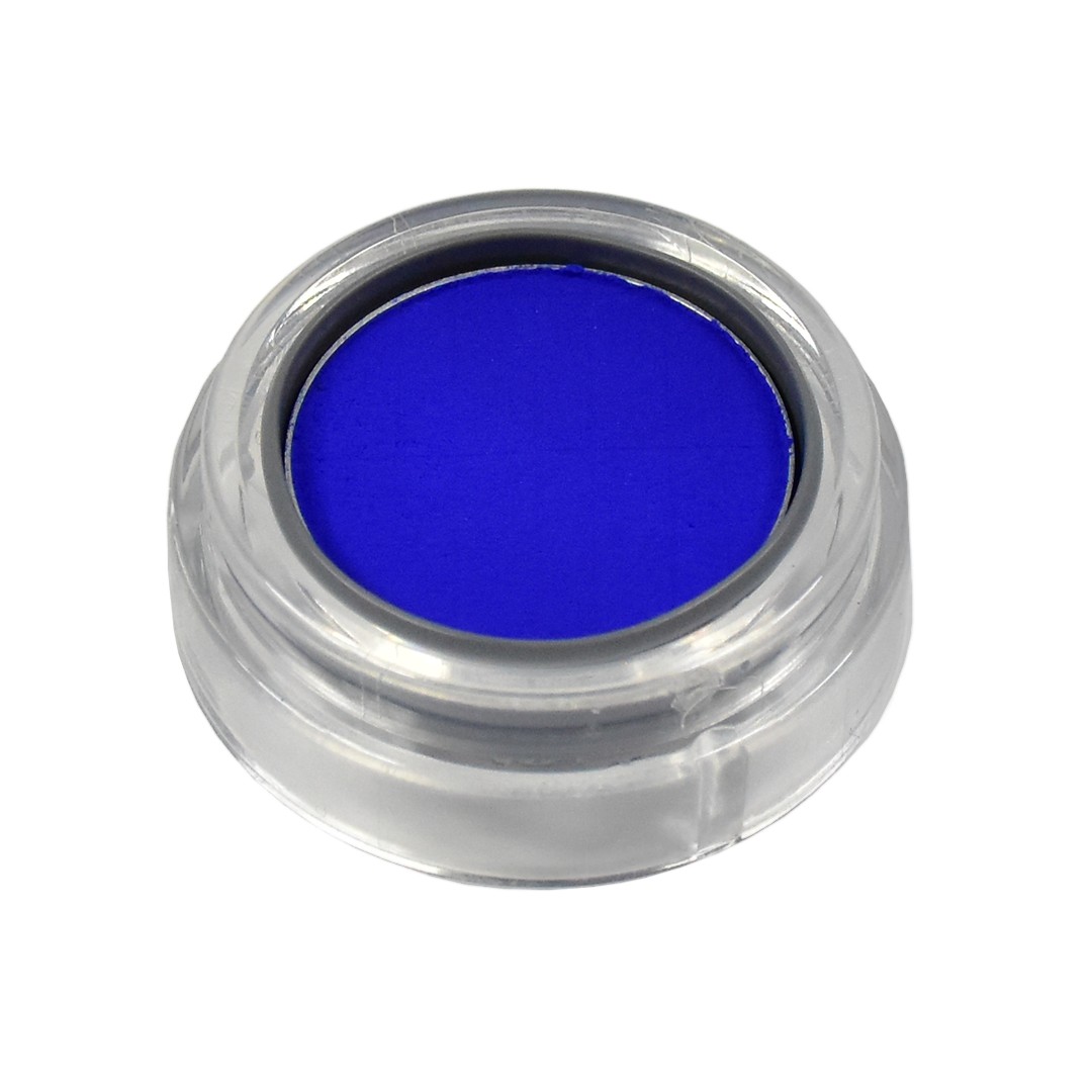 Grimas Schmink Fluor Blauw 330 – UV-reactieve schmink op waterbasis (2,5 ml) die oplicht onder blacklight.