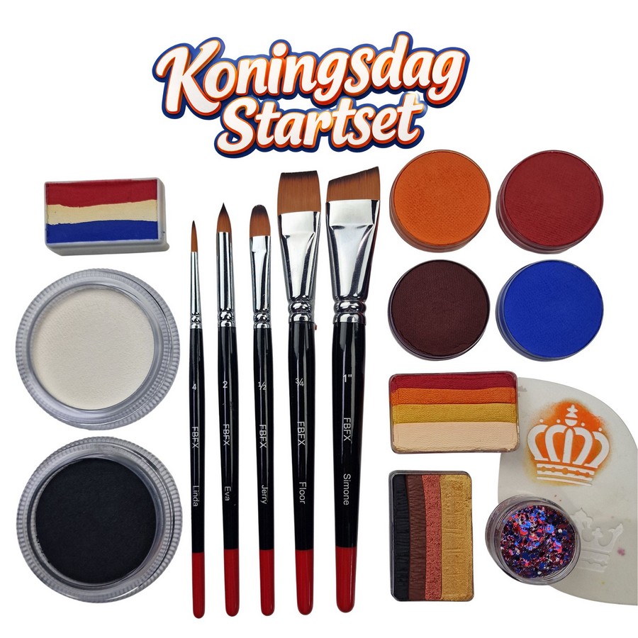 Koningsdag Schmink Startset