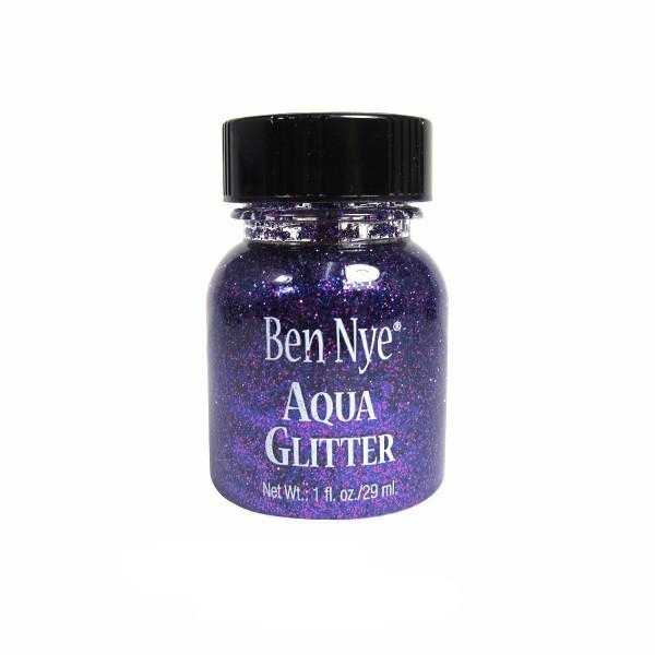 Ben Nye Aqua Glitter Purple, 29ml
