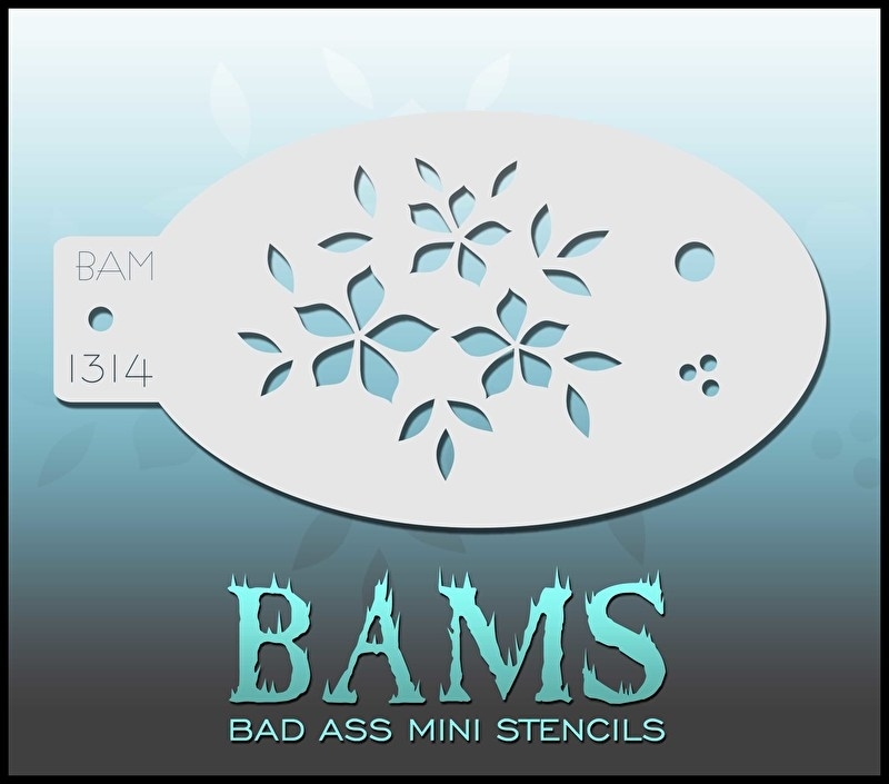 Bad Ass Mini Stencil 1314