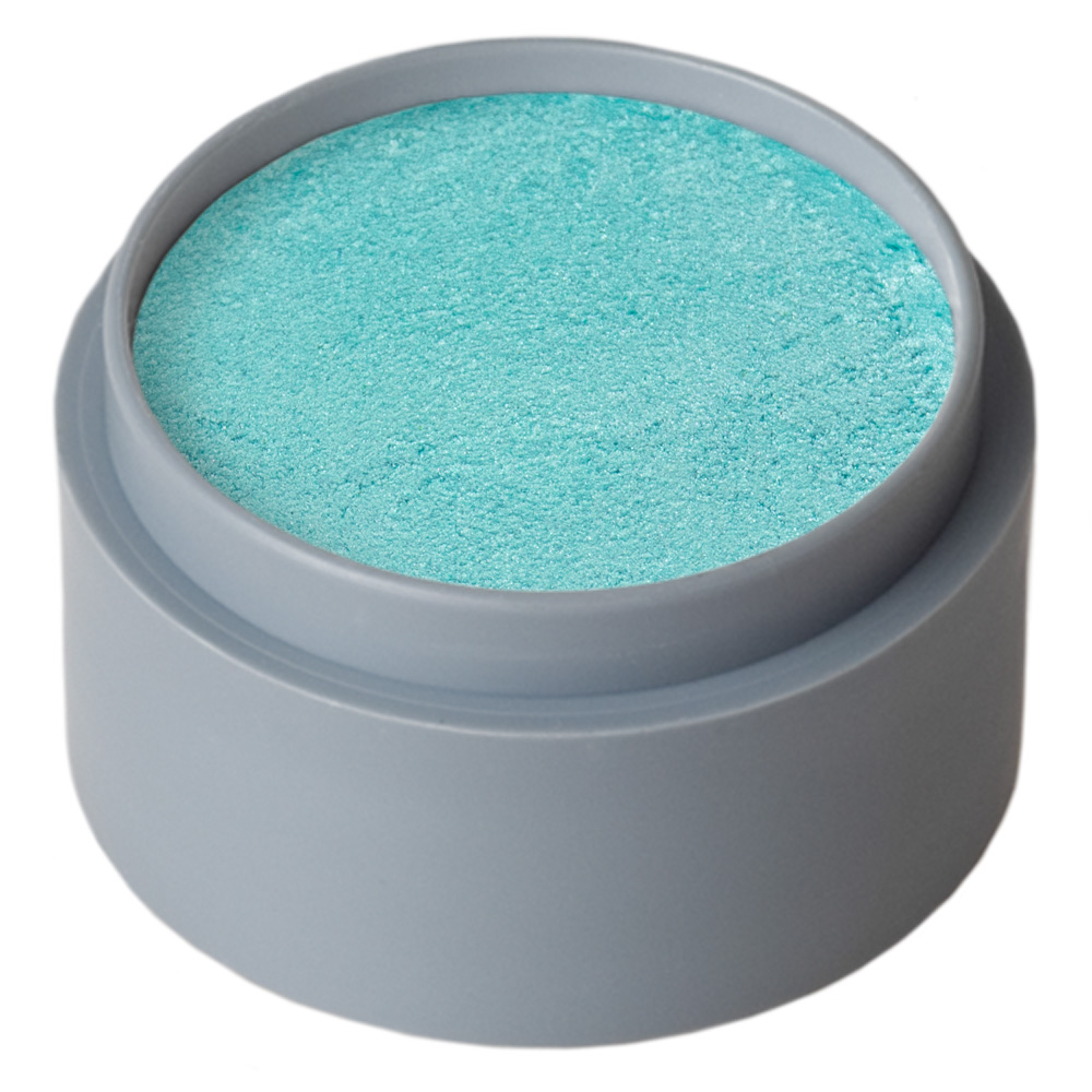 Grimas Pearl Water Make-up 742 Turquoise 15ml – Glanzende schmink op waterbasis voor face- en bodypainting.