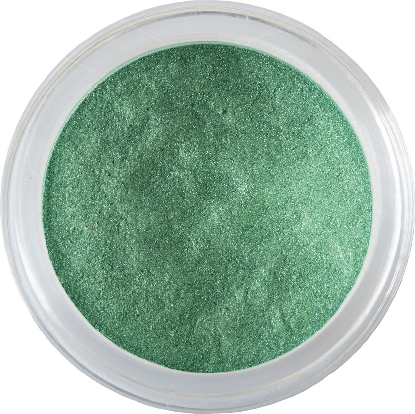 Grimas Pearlite Groen 740 5ml – Fijn glanzend poeder met een levendige groene parelmoerglans voor een stralende make-up en facepaint afwerking.