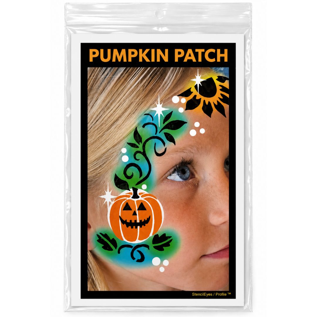 ProAiir Halloween Schmink Sjabloon Pompoen (Profile Stencil Pumpkin Patch)