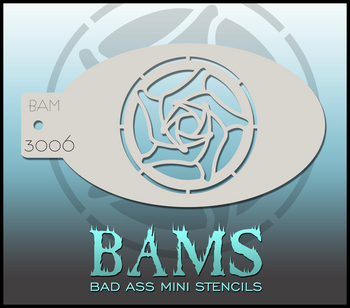 Bad Ass Mini Stencil 3006