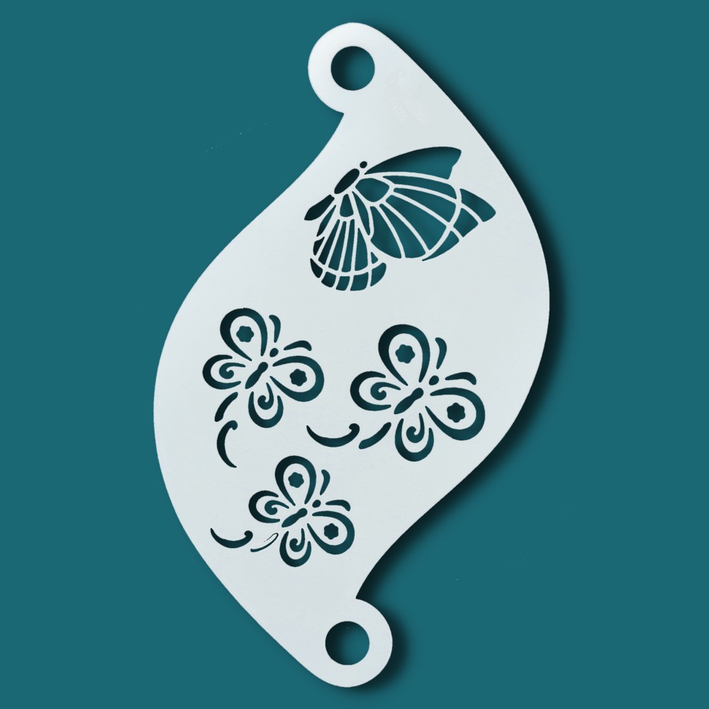 Superstar Schmink sjabloon Butterfly (77075)