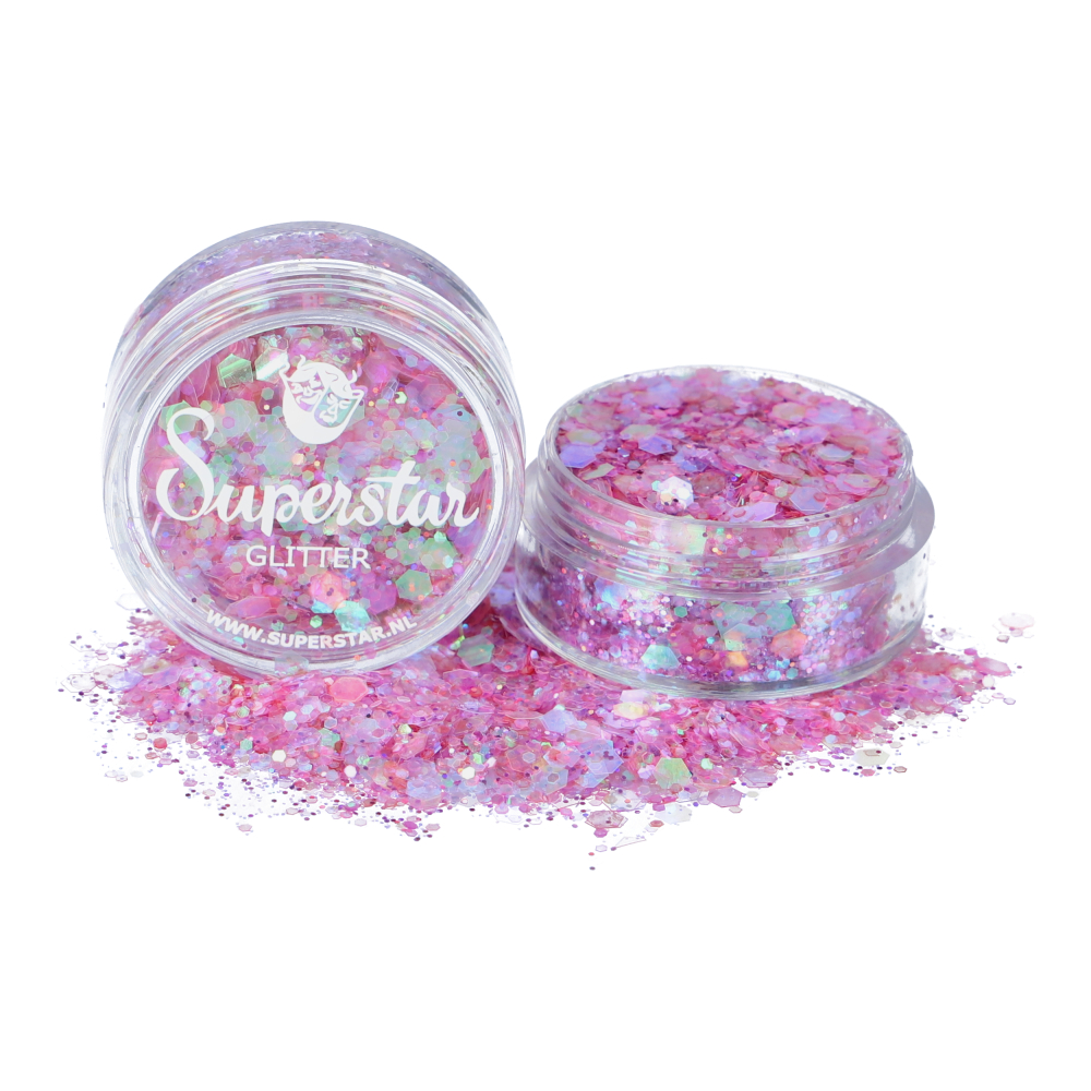 Superstar Chunky Glitter Pink Mermaid (8ml)