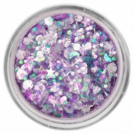 PXP Chunky Glitter Cream Purple Candy, 10ml