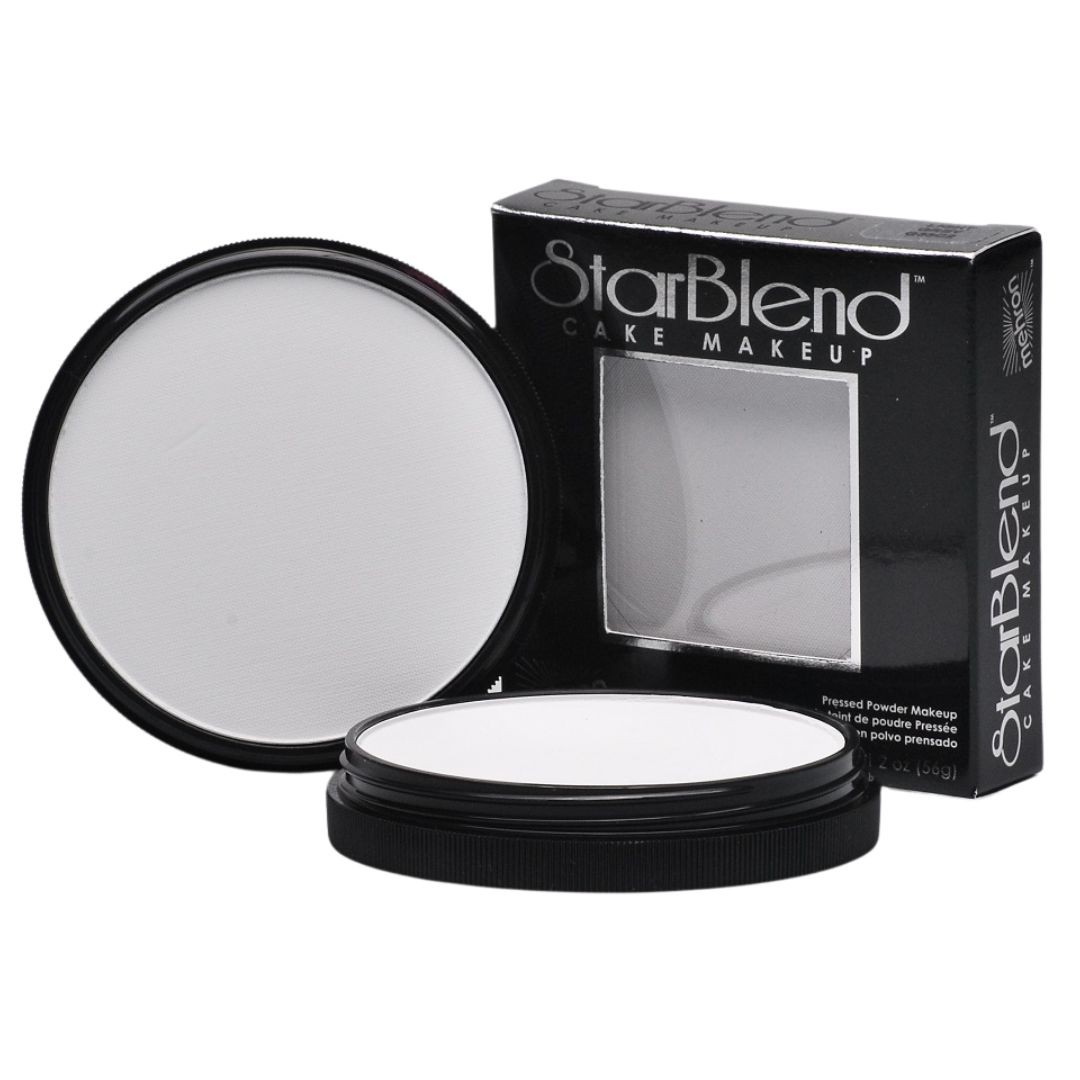 Mehron StarBlend Cake Make-up Light Grey (56 gram)