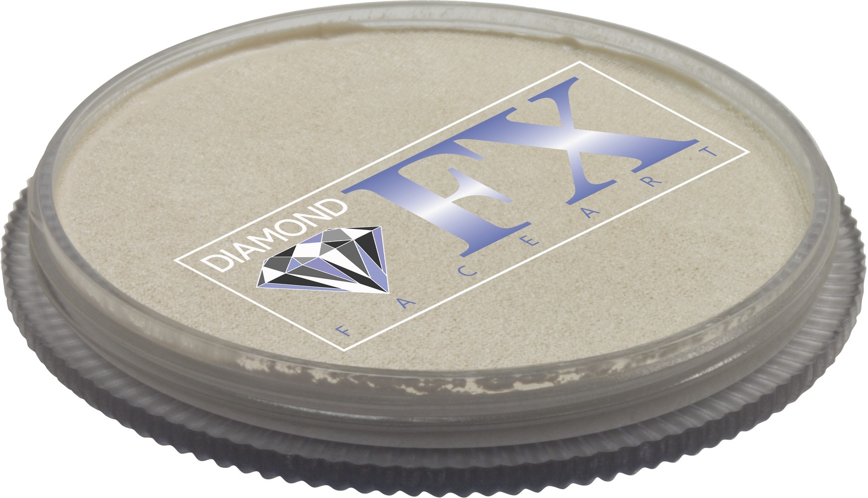 Diamond FX Metallic White (30gr) | Waterschmink