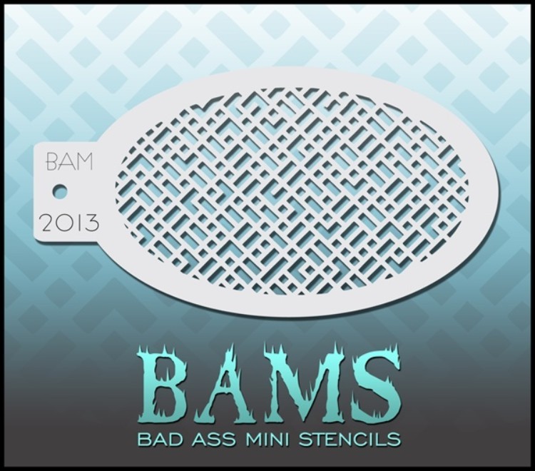 Bad Ass Mini Stencil 2013