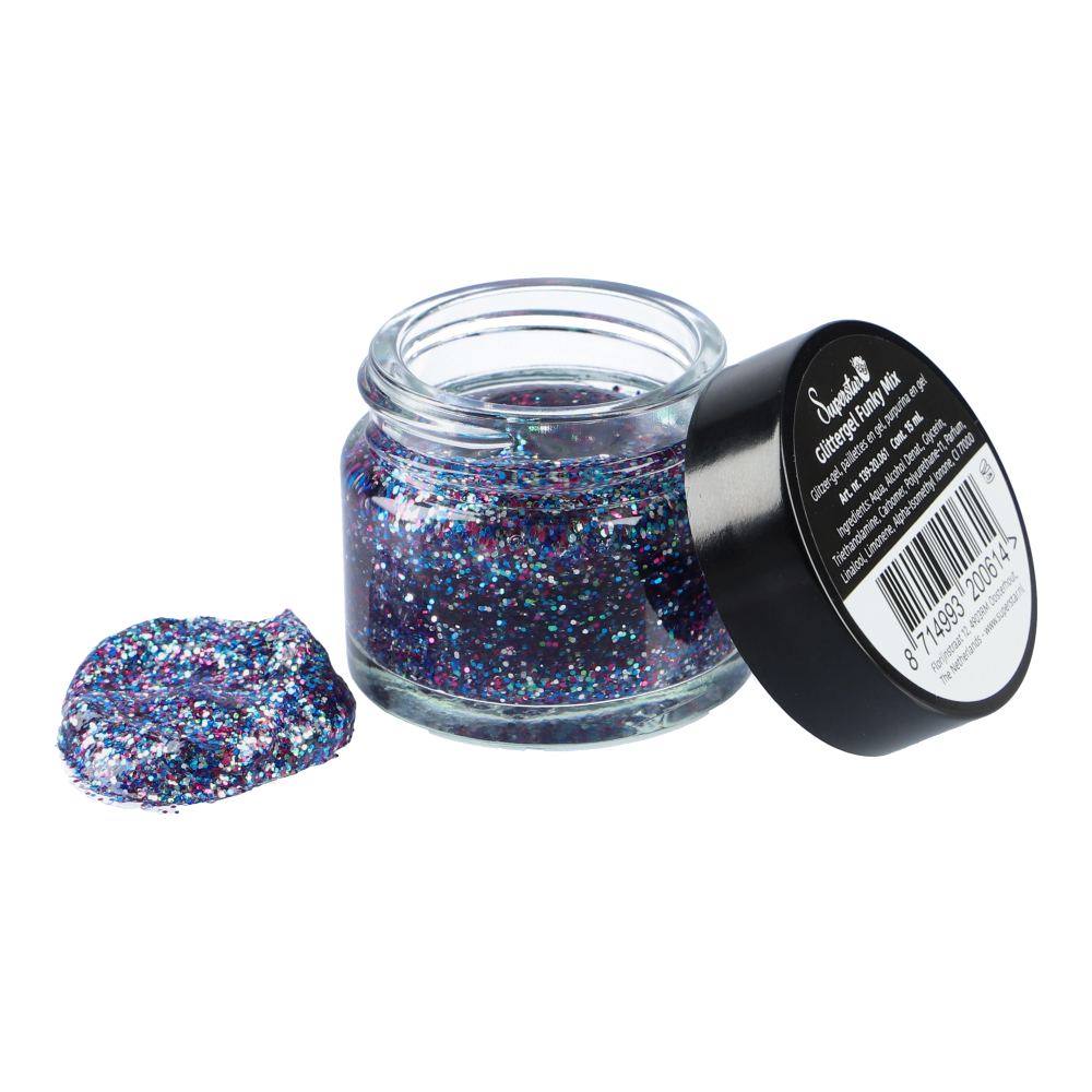 Superstar Glittergel Funky (15ml)