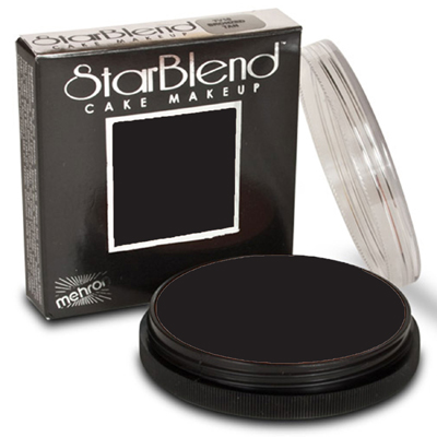 Mehron StarBlend Cake Make-up Black (56 gram)