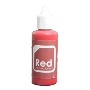 Mouldlife Silicone Pigmenten 100gram Red, rode pigmenten voor het kleuren van silicone in special effects make-up, verkrijgbaar bij SchminkenGrime.nl.