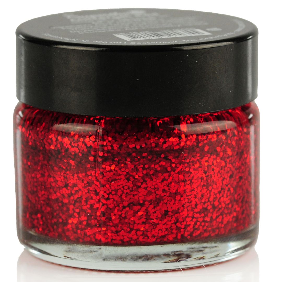 superstar glittergel rood 15ml, klassieke rode glitters in stevige geltextuur, verkrijgbaar bij SchminkenGrime.nl Superstar Glittergel Rood 15ml met krachtige rode glans, ideaal voor carnaval of themafeest, verkrijgbaar bij SchminkenGrime.nl