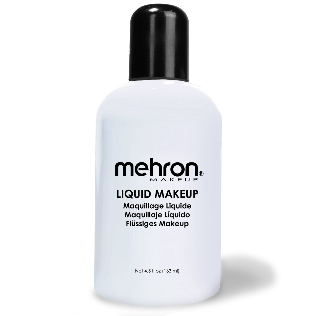 Mehron Liquid Makeup in de kleur Moonlight White (135ml), vloeibare schmink voor gezicht en lichaam, verkrijgbaar bij SchminkenGrime.nl